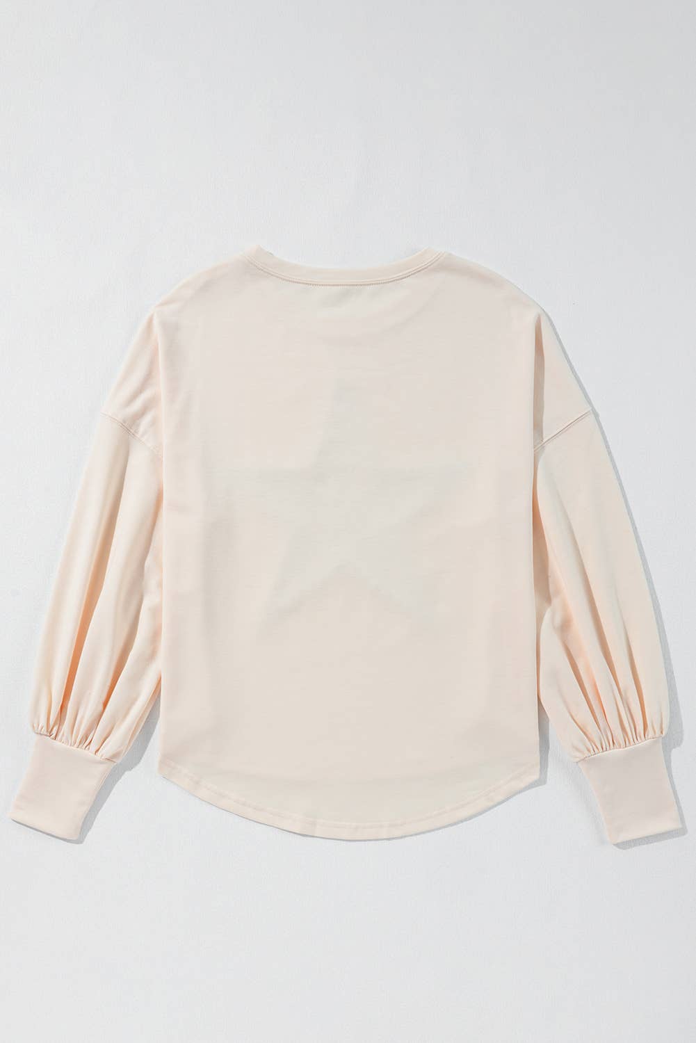 Studded Star Graphic Oversized Long Sleeve Top |As shown